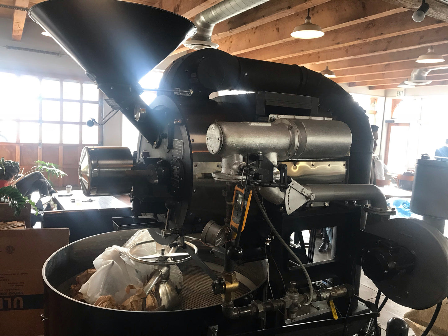 Sold: 1955 Ideal Rapid Gothot 23 kilo Coffee Roaster