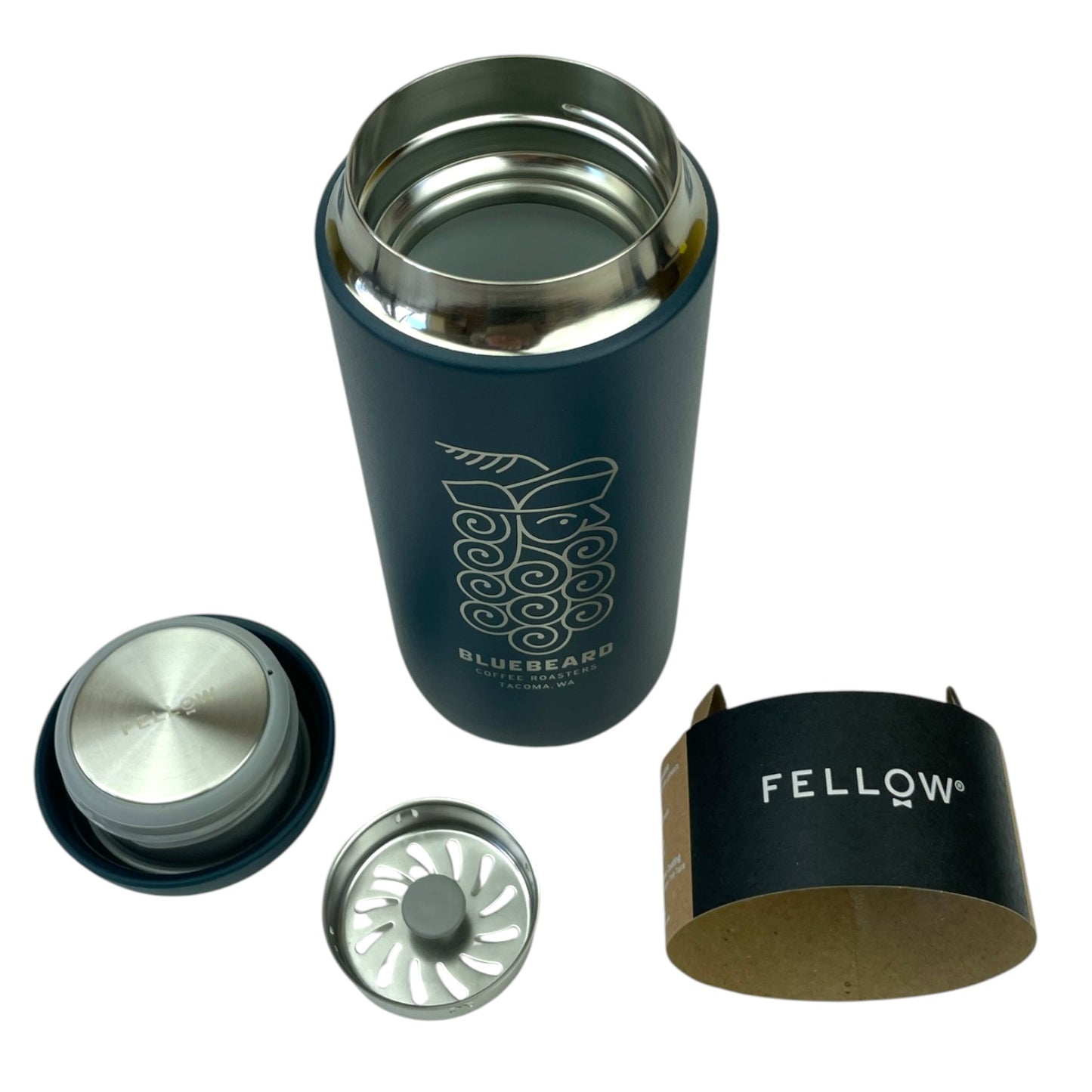 Bluebeard Carter Move Travel Mug, 16 oz.