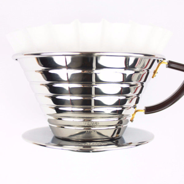 Kalita Wave Stainless Dripper #185 - Coffee Brewer