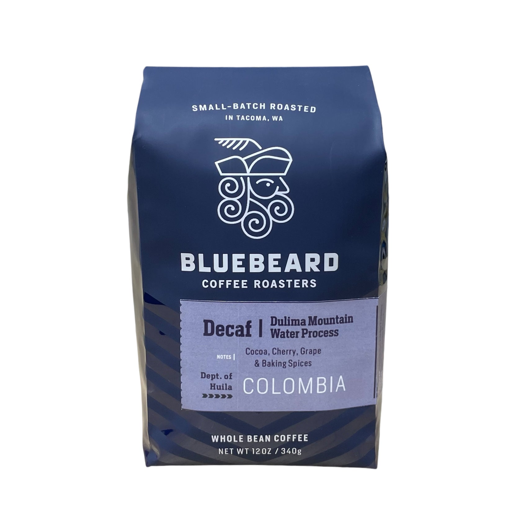 Dulima Mountain Water Decaf Colombia Bluebeard Coffee Roasters