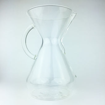 Chemex 8 cup glass pour over coffee brewer